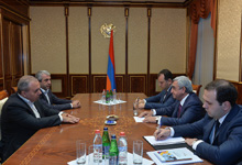 Նախագահ Սերժ Սարգսյանը հանդիպում է ունեցել &laquo;Ազատություն&raquo; կուսակցության ներկայացուցիչների հետ