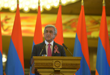 Поздравление Президента Сержа Саргсяна по случаю праздника независимости