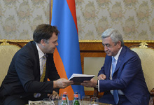 Президент принял Министра образования и культуры земли Саксония-Анхальт Штефана Доргерлоха