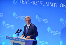 Президент Серж Саргсян выступил на саммите, посвященном миротворчеству ООН