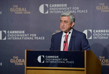 President Serzh Sargsyan meets with representatives of U.S. expert community at Carnegie Endowment