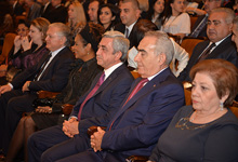 President attends Charles Aznavour&rsquo;s concert