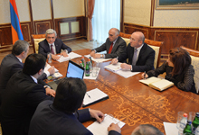 President holds consultation to discuss socio-economic situation and marz priorities of Lori Marz