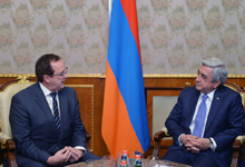 President receives Secretary-General of European Ombudsman Institute Josef Siegele 