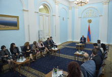 Президент принял прибывших из США в Армению врачей центра «Глендейл Адвентист»