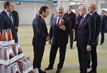 Президент посетил находящуюся в столице компанию «Спайка» и ряд предприятий Араратской области