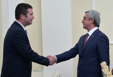 Նախագահն ընդունել է Չեխիայի Պատգամավորների պալատի նախագահ Յան Համաչեկի գլխավորած պատվիրակությանը