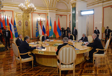 President Serzh Sargsyan participates at the CSTO Collective Security Council session in Moscow