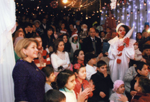  Первая леди Армении Рита Саргсян приняла участие в праздничном мероприятии, организованном для бенефициаров фонда «Подари жизнь»