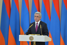  Congratulatory remarks by President Serzh Sargsyan on the occasion of Army Day