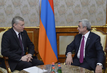 Президент принял Генерального секретаря ОДКБ Николая Бордюжу