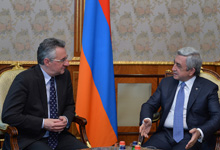 President Serzh Sargsyan received the President of the Alliance of European Conservatives and Reformists Jan Zahradil