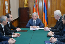 Президент представил новоназначенного директора Службы национальной безопасности РА