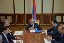 Президент провел совещание по вопросам повестки дня и перспективным программам армяно-австрийских отношений