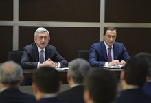 Նախագահը ներկայացրել է ՀՀ կառավարությանն առընթեր պետական եկամուտների կոմիտեի նորանշանակ նախագահին