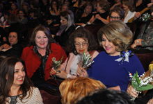  Рита Саргсян присутствовала на концерте звезды российской эстрады Николая Баскова