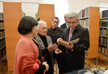  Президент посетил дом-музей героя Арцахской освободительной войны Душмана Вардана