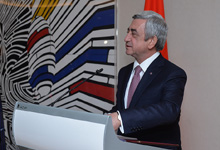  President Serzh Sargsyan met with the representatives of the Armenian structures in Greece