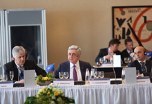 Президент Серж Саргсян на саммите ЕНП выступил с речью