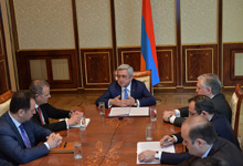  Президент провел совещание вокруг вопросов армяно-аргентинского сотрудничества