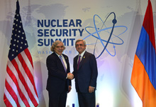 In Washington, President Serzh Sargsyan met with the US Secretary of Energy Ernest Moniz