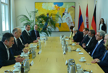  Նախագահը հանդիպում է ունեցել Բրանդենբուրգի երկրամասի վարչապետ Դիթմար Վոյդկեի հետ