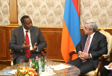 
President received Director General of the Universal Postal Union