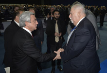  President Serzh Sargsyan conversed with the participants of the Second Global Forum Against the Crime of Genocide