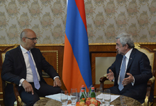 President received the Minister of State for European Affairs of the MFA of the French Republic Harlem D&eacute;sir