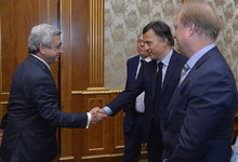 President received the PACE monitoring co-rapporteurs for Armenia