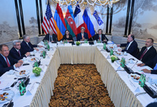 Հայաստանի և Ադրբեջանի նախագահները մասնակցել են ԵԱՀԿ Մինսկի խմբի համանախագահող երկրների արտգործնախարարների նախաձեռնությամբ տեղի ունեցած քննարկմանը