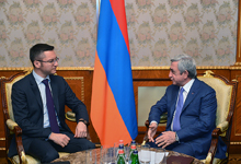 President received the Special Representative of the OSCE Parliamentary Assembly on the South Caucasus Kristian Vigenin