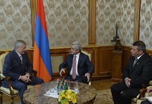  President Sargsyan received the Secretary General of the CSTO Nikolay Bordyuzha