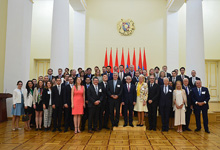  Президент принял участников XV Форума молодых лидеров, организованного &laquo;Global Bridge&raquo;