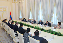 President Serzh Sargsyan received members of the 
Board of the Asian Development Bank 
