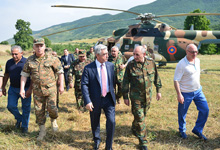  Working visit of President Serzh Sargsyan to Artsakh