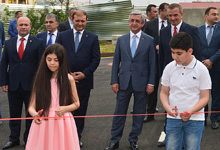 President attended the opening ceremony of the multi-apartment compound built in the 
framework of the social housing program
