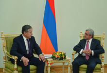 Президент принял Министра иностранных дел Таджикистана Сироджиддина Аслова