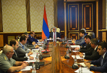 Президент Серж Саргсян провёл заседание Совета национальной безопасности