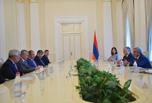 President received members of the CSTO Ministerial Council and 
CSTO Secretary General Nikolay Bordyuzha
