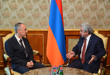 Президент принял посла Греции для прощальной встречи