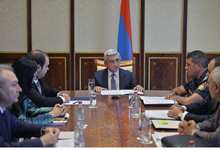 President conducted a meeting with the participation of the Heads of the RA law enforcement bodies
