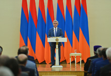 Address of the President of Armenia at the meeting with the representatives of the society, authorities and clergy