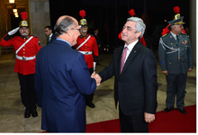 President Serzh Sargsyan met in San Paolo with Governor Geraldo Alckmin and representatives of the Armenian community