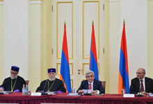 Նախագահը հանդիպում է ունեցել սփյուռքի կազմակերպությունների ղեկավարների և ներկայացուցիչների հետ