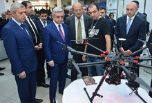 President visited DigiTech Expo-2016 technological exhibition