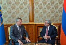 Նախագահն ընդունել է ՀԱՊԿ գլխավոր քարտուղար Նիկոլայ Բորդյուժային