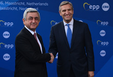 President Serzh Sargsyan participated at the EPP Summit in Maastricht