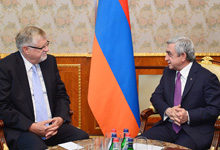 President received the EU Special Representative for the South Caucasus and the crisis in Georgia Herbert Zalber