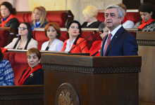 President Serzh Sargsyan’s address at the “Armenia-25: The World and Women” Conference